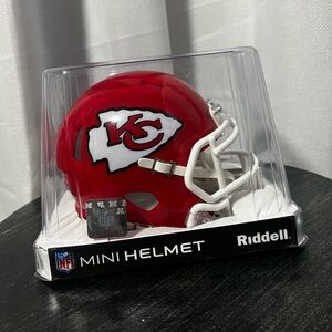 Kansas City Chiefs Speed Mini Helmet Riddell NFL Licensed Brand New